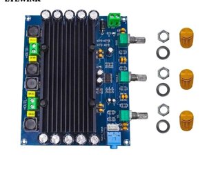 Підсилювач потужності XH-M549. Стерео підсилювач 2*150 W. TPA3116D2. AUX