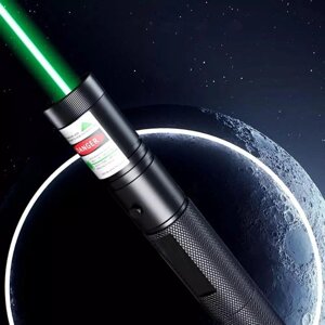 Зелена лазерна указка з ключами, лазер 303 1000mW Laser pointer, потужність