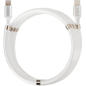 Кабель USB Cable Krazi Super KZUC001 LightningTypeC White