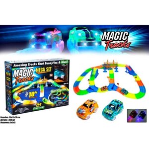 Гоночний трек Magic Tracks 360 деталей (2 машинки в комплекті)