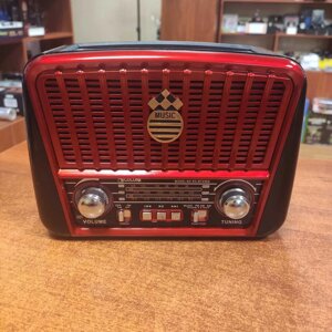 Радіоприймач Golon RX-456S з Bluetooth, сонячною батареєю та Power Bank