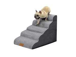 Трап для собак Trhillsbrad Wide Dog 5 сходинок, 62 см, сірий