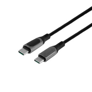 Кабель USB Hoco S51 Type C to Type C 100W 1.2m Чорний