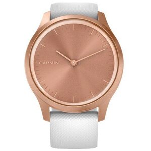 Смарт-годинник Garmin Vivomove Style Rose Gold Aluminum w. White Silicone B. (010-02240-00)