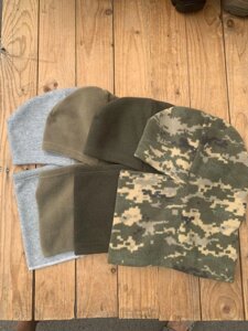 Balaklava Pixel Olive Coyote Grey теплий бафф