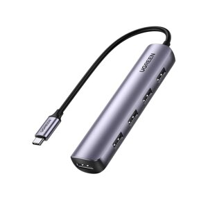 USB хаб для MacBook Pro Air 5-в-1 USB 3.0 HDMI 4K Hub Ugreen Гарантія!