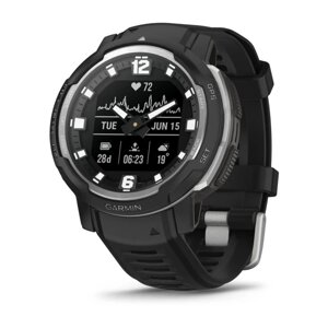 Смарт-годинник Garmin Instinct Crossover - Standard Edition Black (010-02730-13/03)