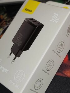 Зарядний пристрій Baseus 30W Quick Charger 3.0 + Power Delivery