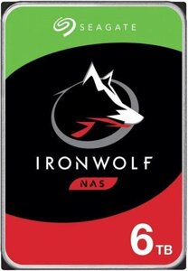 Накопичувач HDD SATA 6.0TB Seagate IronWolf NAS 5400rpm