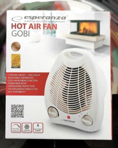 Тепловентилятор Esperanza Gobi EHH001 1000/2000 Вт.