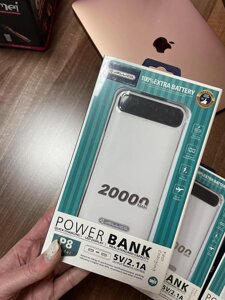 Powerbank Paverbank 20000 Mach є реальним до 7 років заряджання тіл. Гарантія