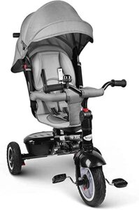 Besrey Baby Trike Триколісний велосипед для дітей 7 в 1,6-12років, навіс