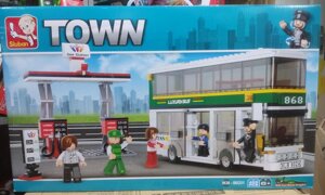 Конструктор Sluban city M38-B0331 Двоповерховий автобус 403 дет lego