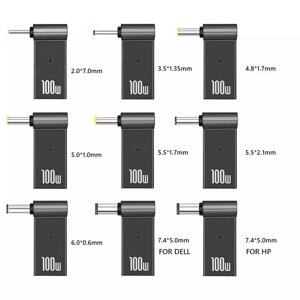 Адаптер живлення PD 100 Вт для ноутбука, роз'єм USB Tуре С to DC 20V