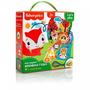 Игра-шнуровка Fisher Price. Пори року Владі Тойс