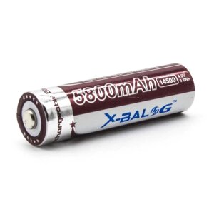 Акумулятор Li-ion 14500 5800mAh 4.2V Purple X-Balog