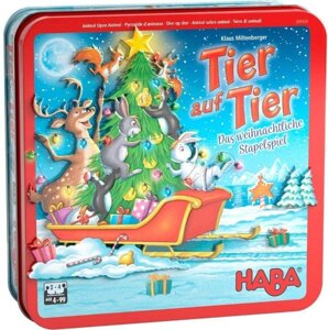 Балансір Haba Tier auf Tier Das weihnachtliche Stapelspiel різдво