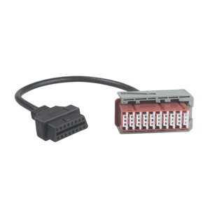 Переходник OBD2 16 pin на PSA 30pin для PEUGEOT і CITROEN