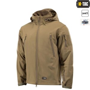 M-Tac Якісна куртка Soft Shell з підстібкою Tan