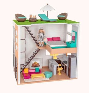 Ігровий набір Будинок Лорі з меблями і лялькою Lori dollhouse playset