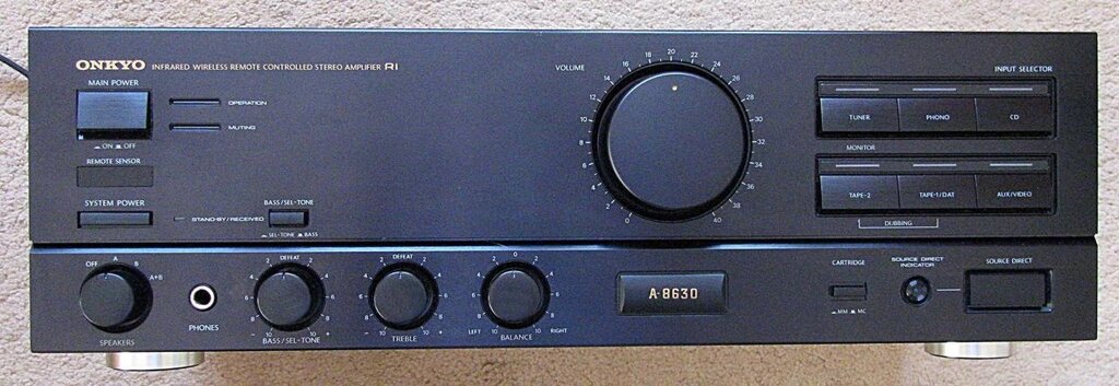 Підсилювач ONKYO A-8630, made in Japan (робочий з Німеччини) від компанії ARTMOS - Інтернет магазин - фото 1