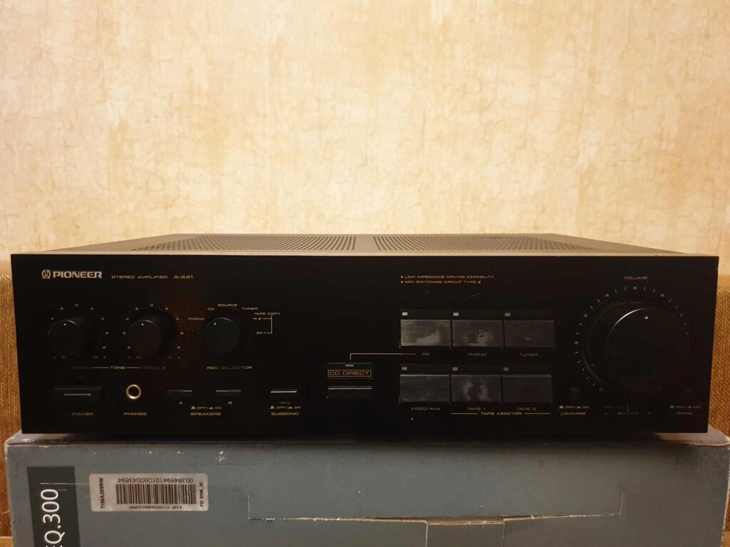 Підсилювач PIONEER A-441, made in Japan (робочий з Німеччини) від компанії ARTMOS - Інтернет магазин - фото 1