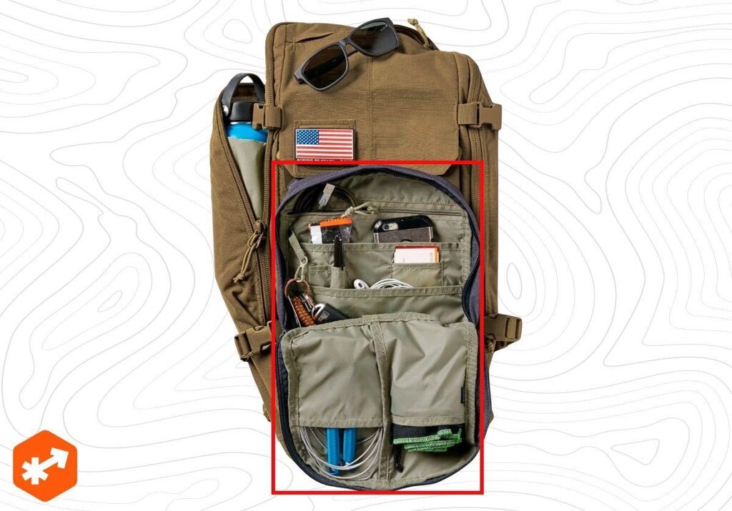 Підсумок/органайзер 5.11 TACTICAL Admin Gear Set від компанії ARTMOS - Інтернет магазин - фото 1