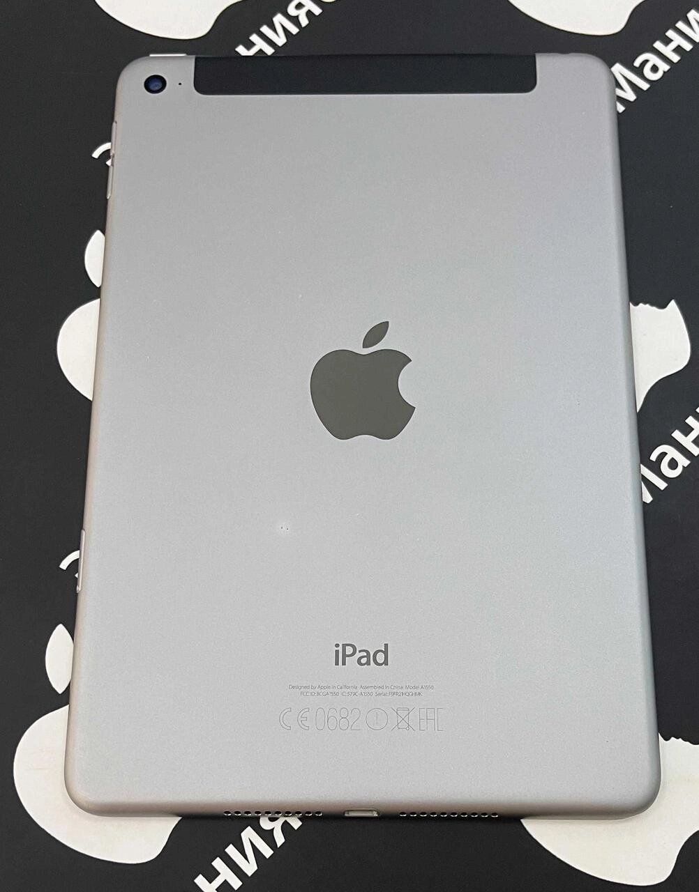 Планшет Apple iPad Mini 4 Wi-Fi + LTE 64Gb Space Grey (hqghmk) від компанії ARTMOS - Інтернет магазин - фото 1