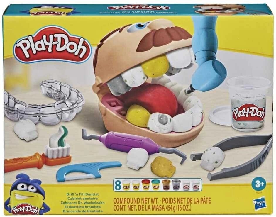 Play-Doh набір для ліплення. Плей-До Містер Зубастик із золотими зубами від компанії ARTMOS - Інтернет магазин - фото 1