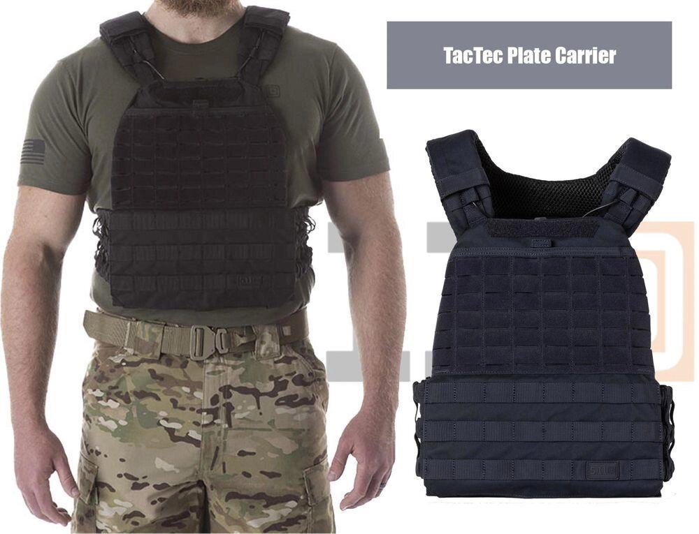 Плитоноска 5.11 TacTec Plate Carrier Black (чорна) від компанії ARTMOS - Інтернет магазин - фото 1