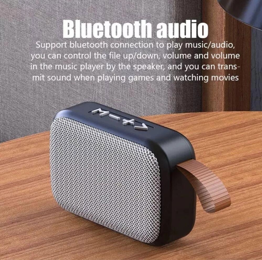 Портативна міні колонка з Bluetooth та FM приймачем. від компанії ARTMOS - Інтернет магазин - фото 1