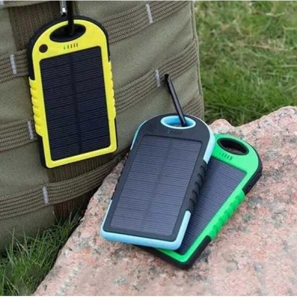 Power Bank 30000 mAh Solar із сонячною батареєю (решітка, гумовий) від компанії ARTMOS - Інтернет магазин - фото 1