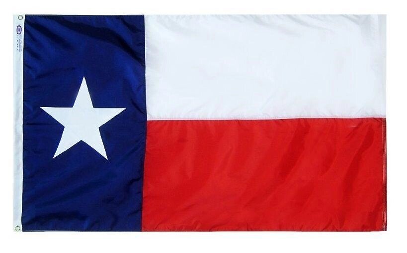 Прапор штату Техас 153см / 93см Flag of Texas (Новий) від компанії ARTMOS - Інтернет магазин - фото 1