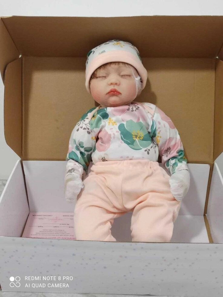 ПУПСІК як справжній CHAREX Reborn Baby Dolls Sleeping Дівчинка від компанії ARTMOS - Інтернет магазин - фото 1