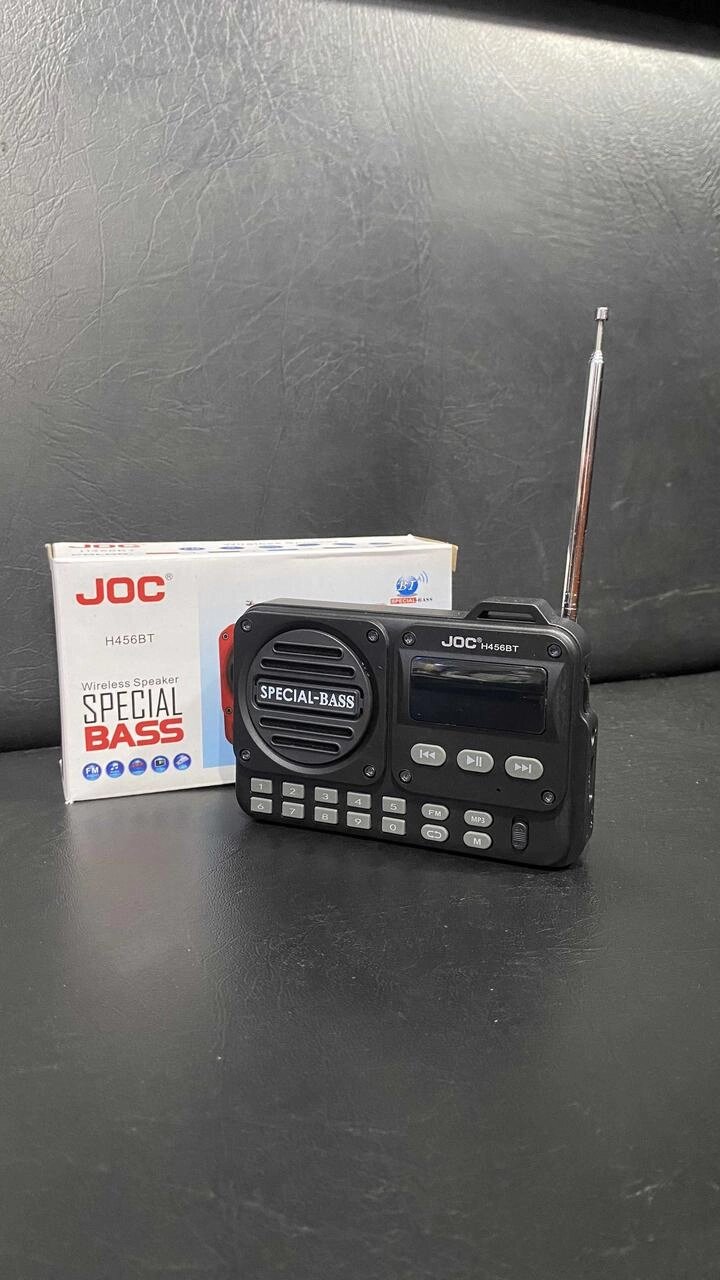 Радіо joc H456BT з Bluetooth, радіо на батареї від компанії ARTMOS - Інтернет магазин - фото 1