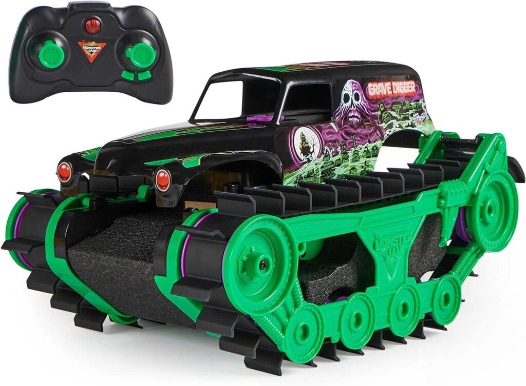 Радіокерований танк Monster Jam Grave Digger. Монстр-трак всюдихід від компанії ARTMOS - Інтернет магазин - фото 1