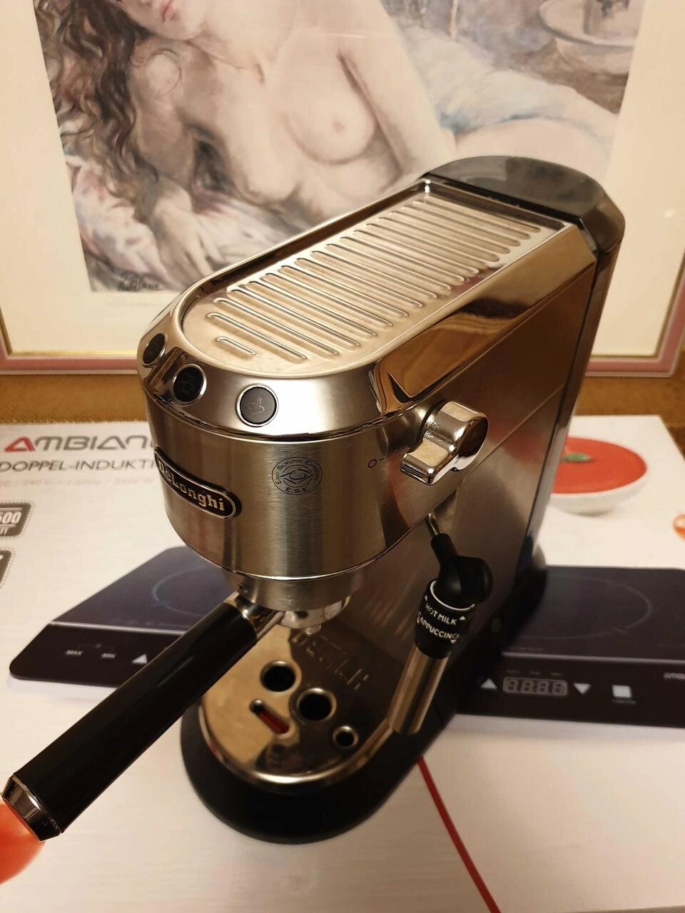 Рожкова кавоварка еспресо Delonghi EC 685 (вітрина з Німеччини) від компанії ARTMOS - Інтернет магазин - фото 1