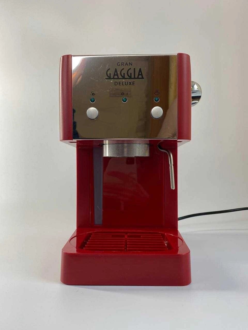 Рожкова кавоварка Gaggia Gran DeLuxe Red (RI8425/22) не комплект від компанії ARTMOS - Інтернет магазин - фото 1