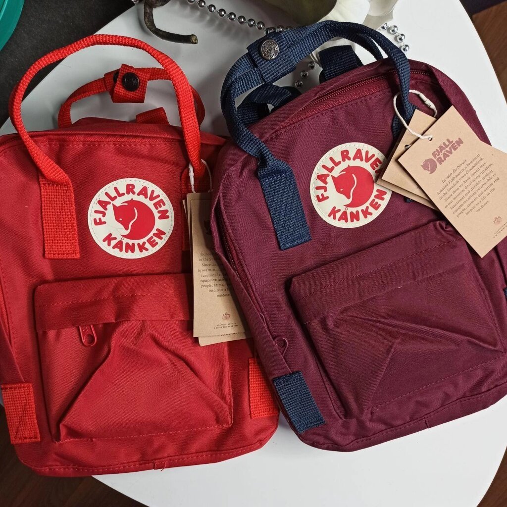 Рюкзак fjallraven kanken mini, canken mini, mina, montone від компанії ARTMOS - Інтернет магазин - фото 1