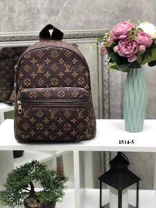 Рюкзак Louis Vuitton/ Жіночий рюкзак бежевий, коричневий Луї Віттон