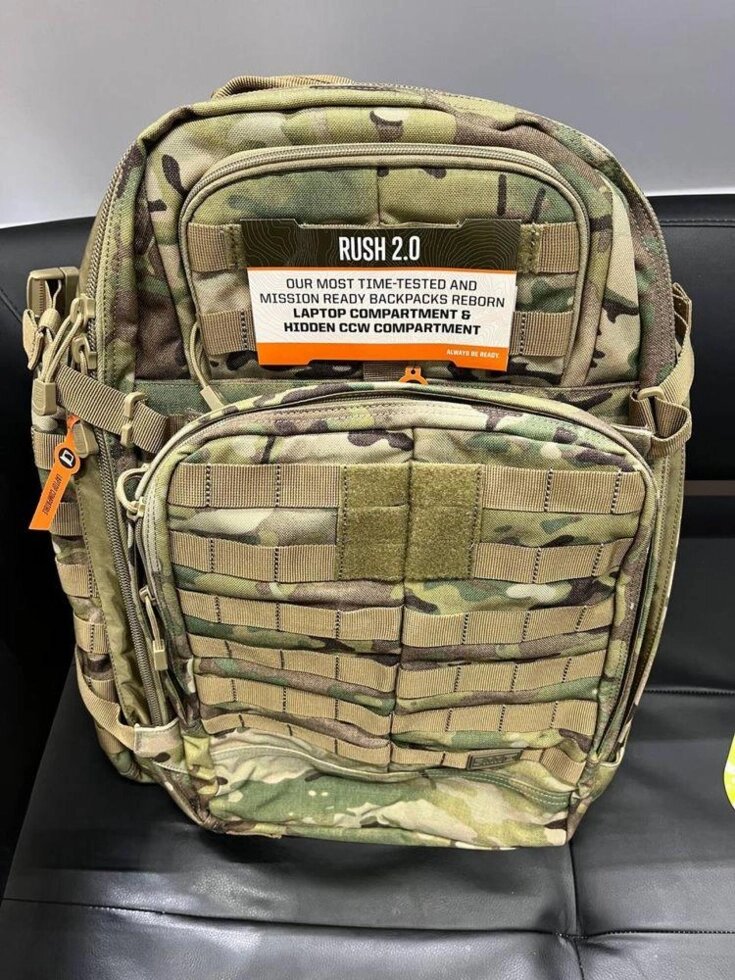 Рюкзак тактичний 5.11 Tactical RUSH72 2.0 MultiCam Backpack від компанії ARTMOS - Інтернет магазин - фото 1