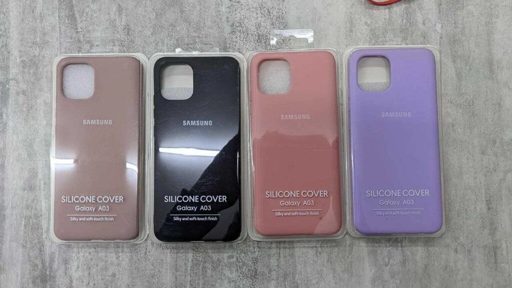 Силіконовий Чохол Silicone case Для Samsung A03 від компанії ARTMOS - Інтернет магазин - фото 1