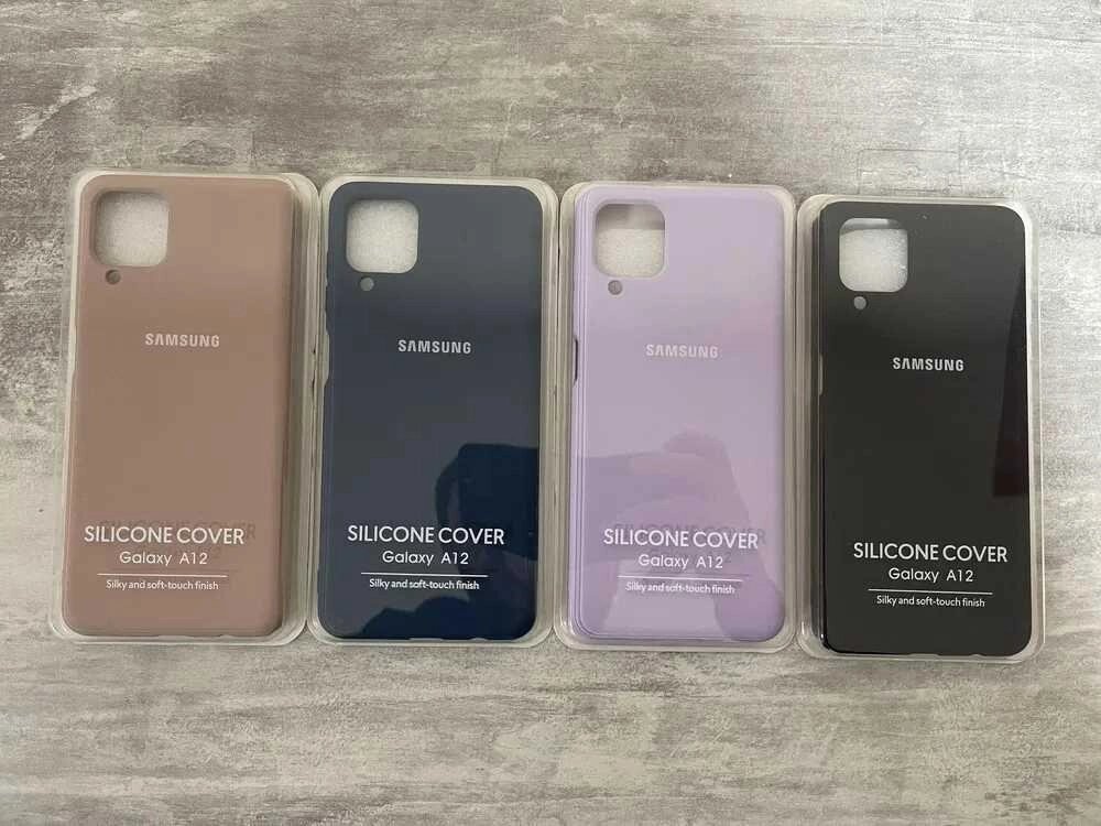 Силіконовий Чохол Silicone case Для Samsung A12 від компанії ARTMOS - Інтернет магазин - фото 1