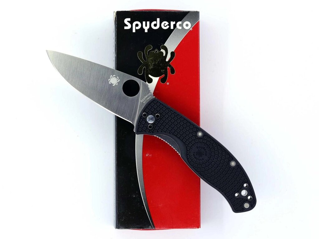 Складаний ніж Spyderco Tenacious Lightweight Black, оригінал від компанії ARTMOS - Інтернет магазин - фото 1