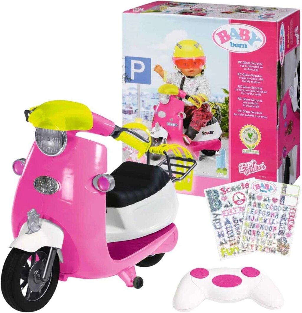 Скутер для ляльки Бебі Борн BABY born Glam RC Scooter for 43cm Dolls від компанії ARTMOS - Інтернет магазин - фото 1