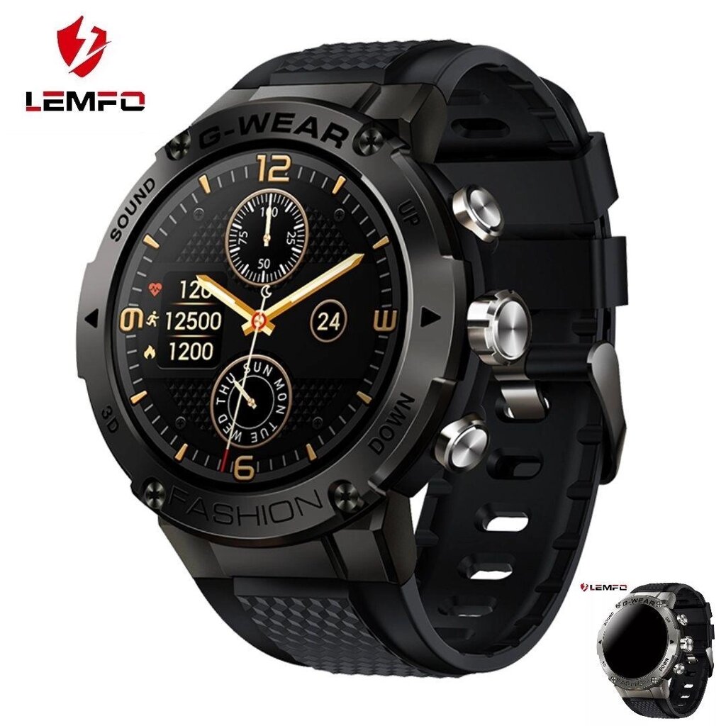 Смарт годинник LEMFO G-Wear K28H smart watch BT виклик музика трекер band від компанії ARTMOS - Інтернет магазин - фото 1