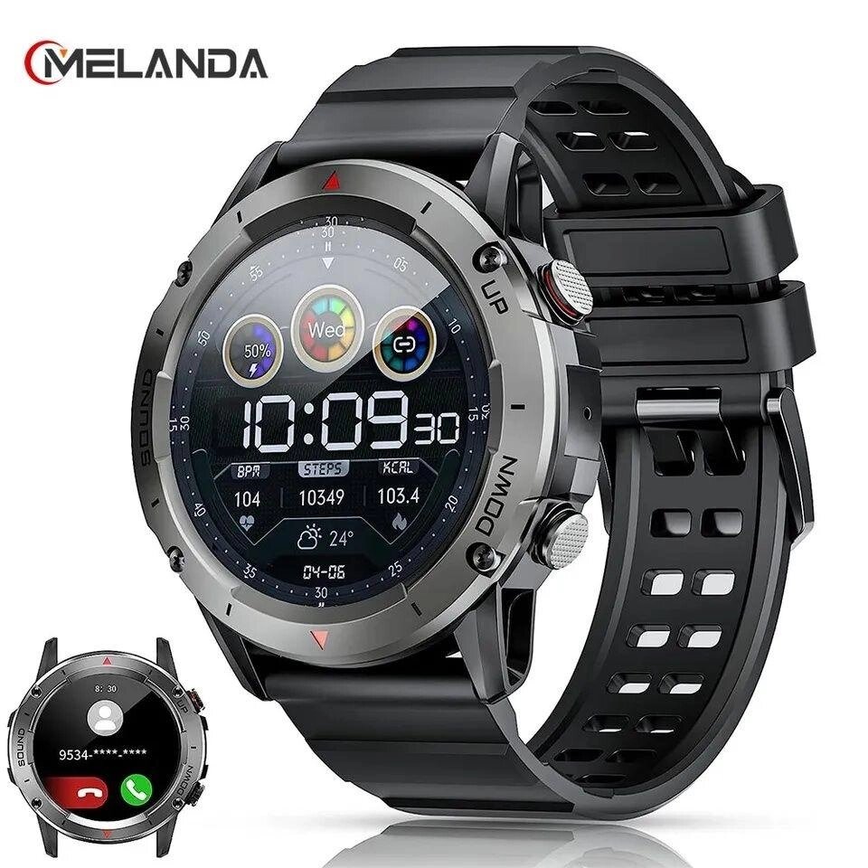 Смарт годинник MELANDA NX9, Smart watch IP68, Розумний годінник, Bluetooth від компанії ARTMOS - Інтернет магазин - фото 1