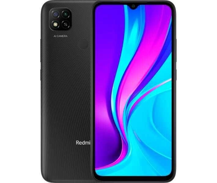 Смартфон Xiaomi Redmi 9C 3/64Gb Midnight Gray від компанії ARTMOS - Інтернет магазин - фото 1