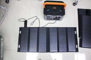 Сонячні панелі портативні (книга) для електростанції 50/100 Вт