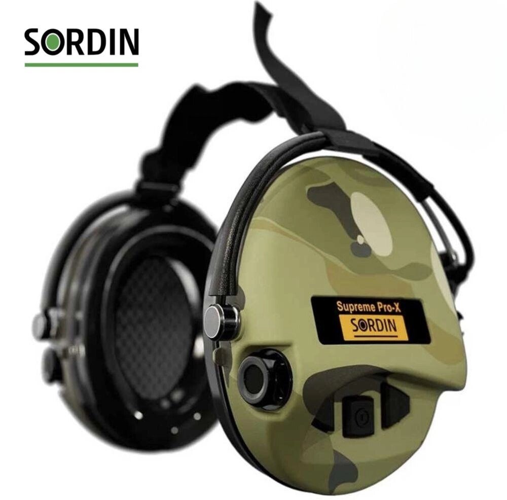 Sordin Supreme Pro-X Neckband MultiCamGel Активні наушники Original‼ від компанії ARTMOS - Інтернет магазин - фото 1